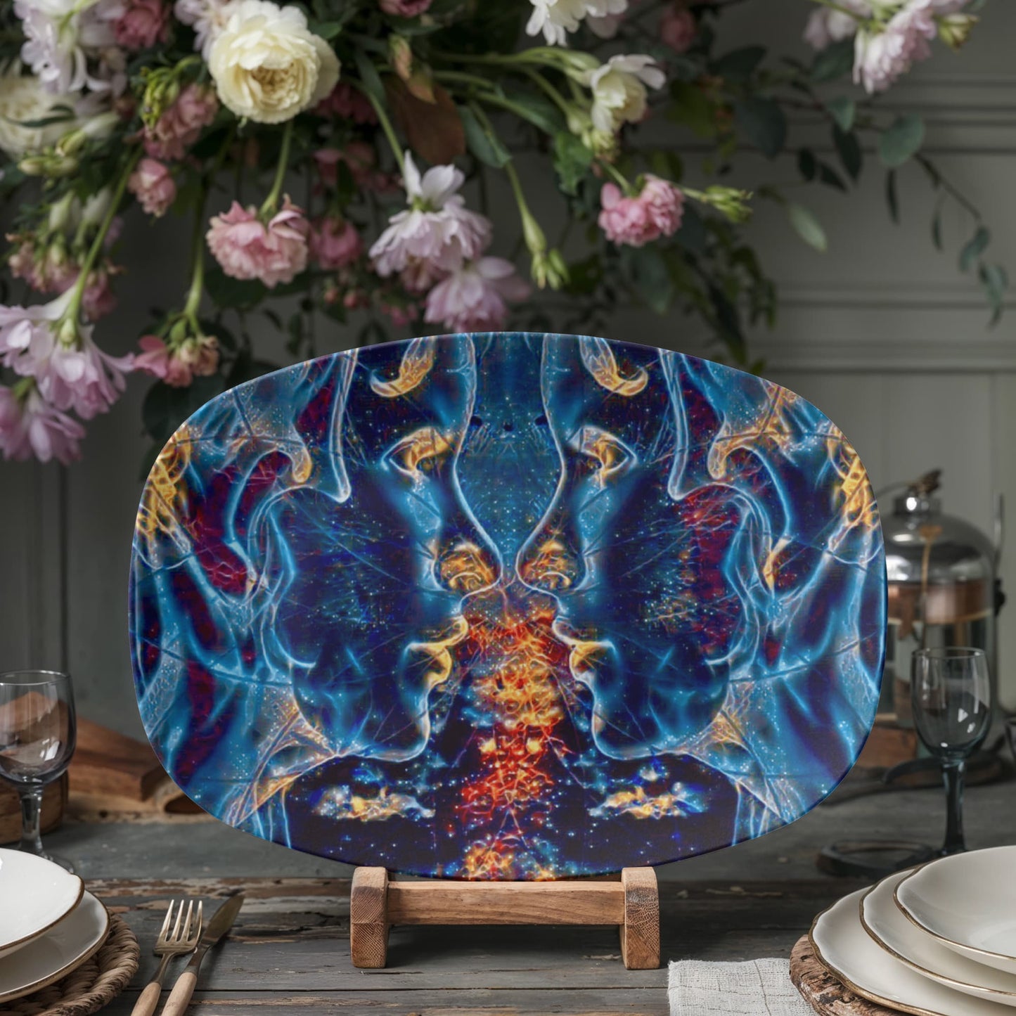 Mirrors 10"x14" Platter