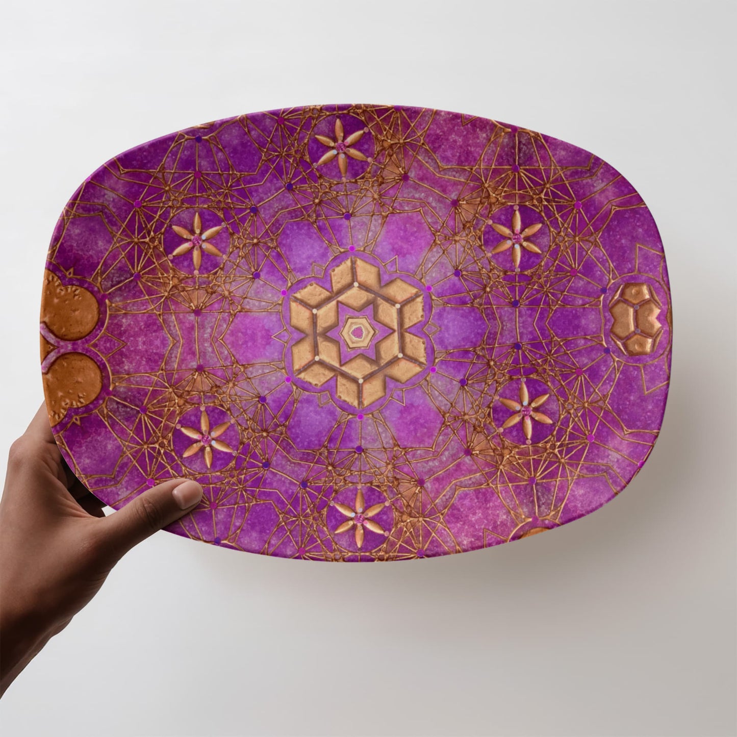 Sacred Realms 10"x14" Platter
