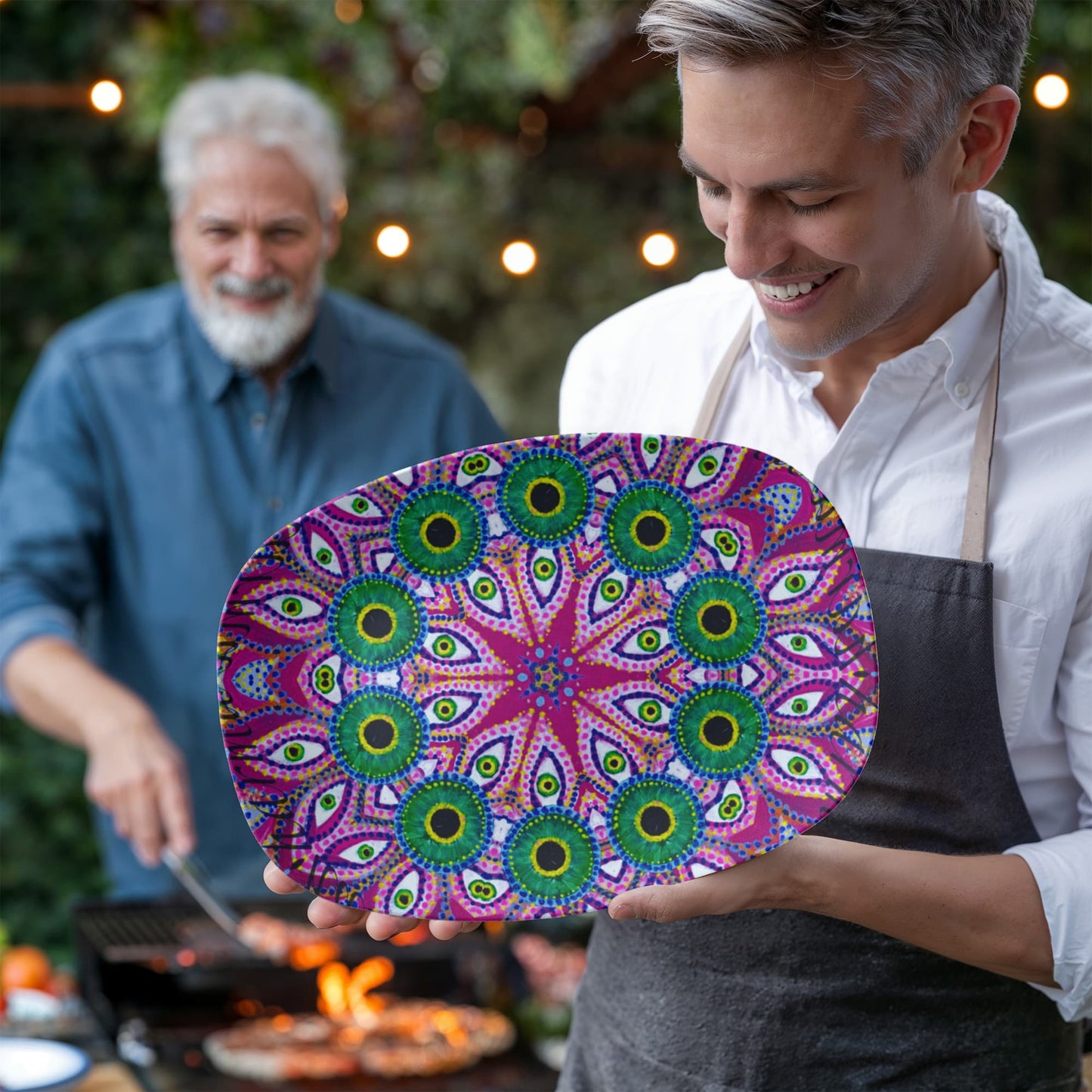 The Watchers 10"x14" Platter