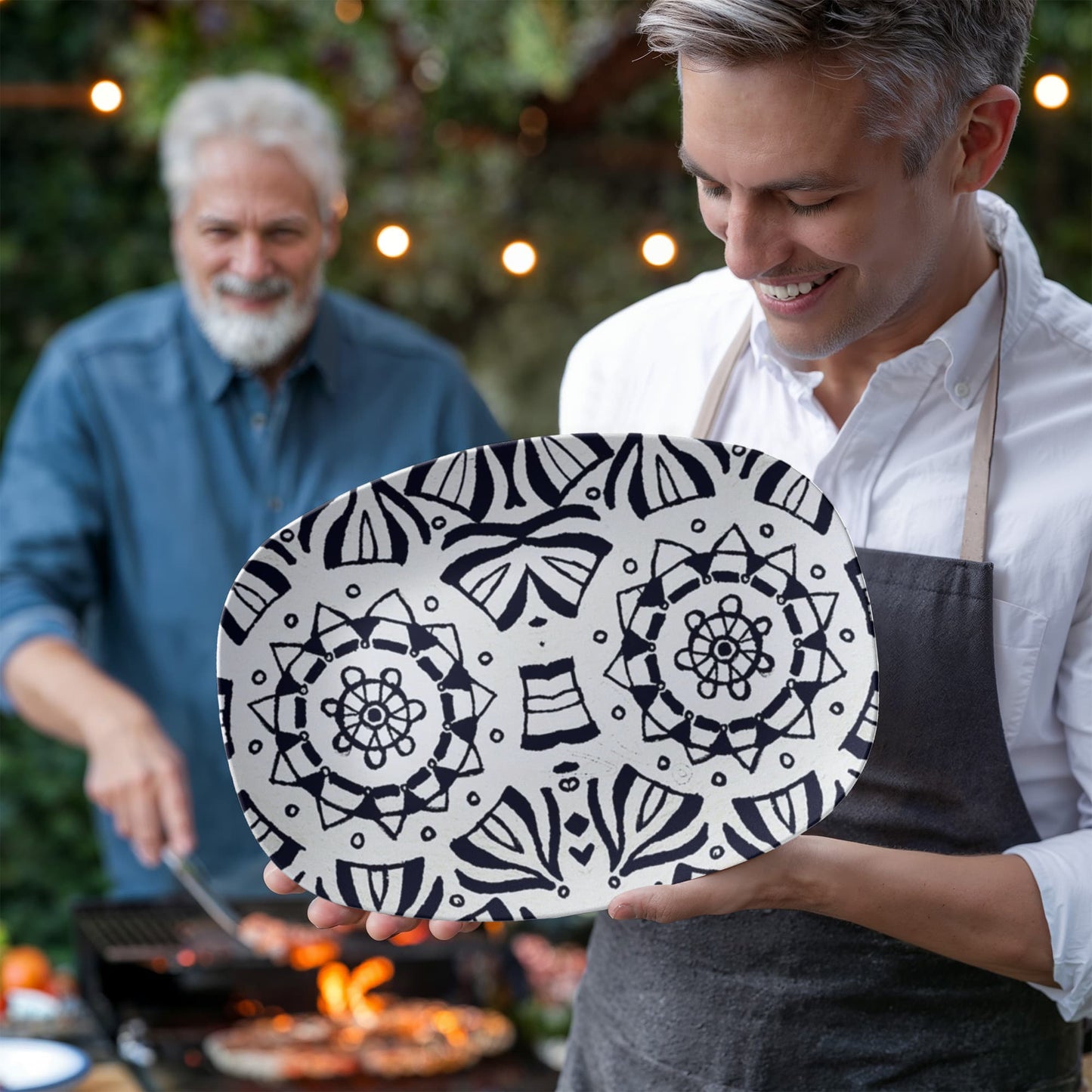 Owl Eyes 10"x14" Platter