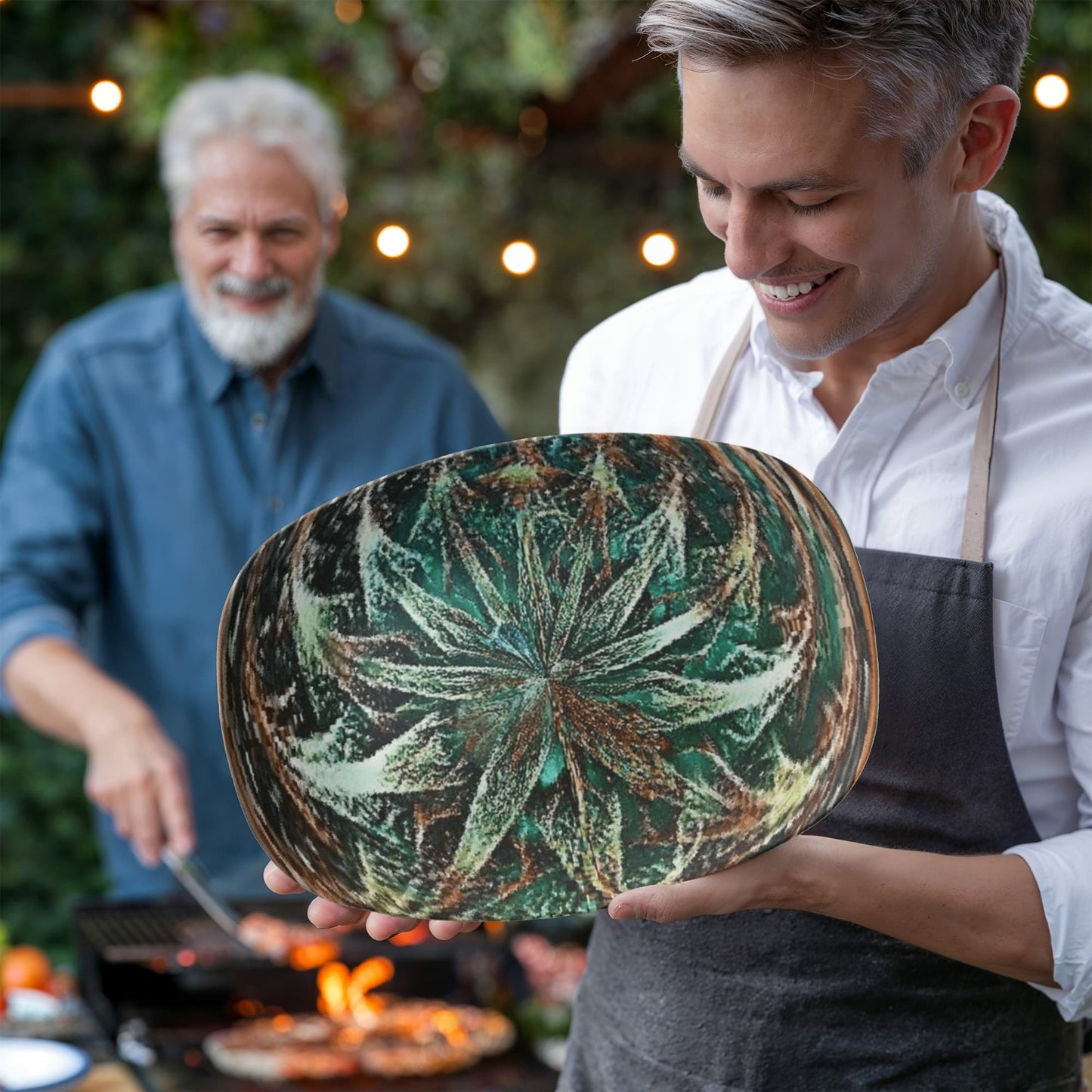Herbs 10"x14" Platter