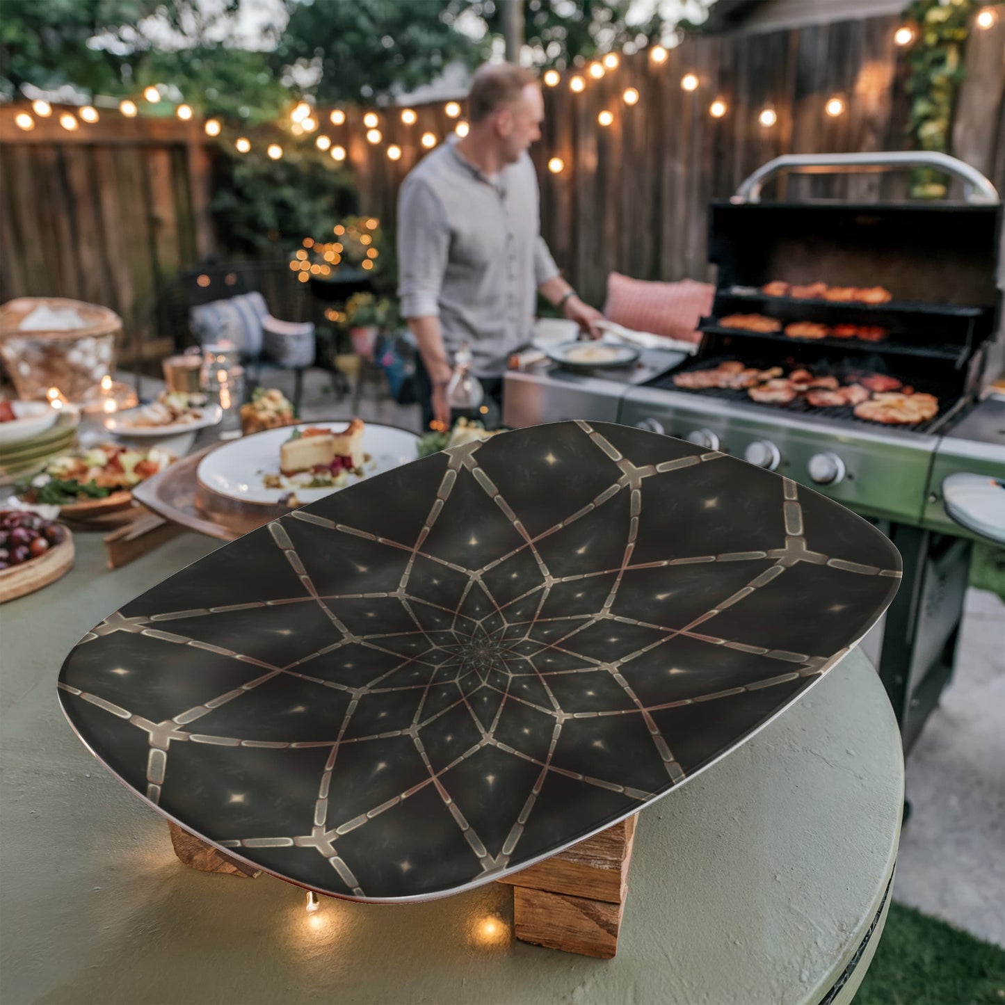 Star Net 10"x14" Platter