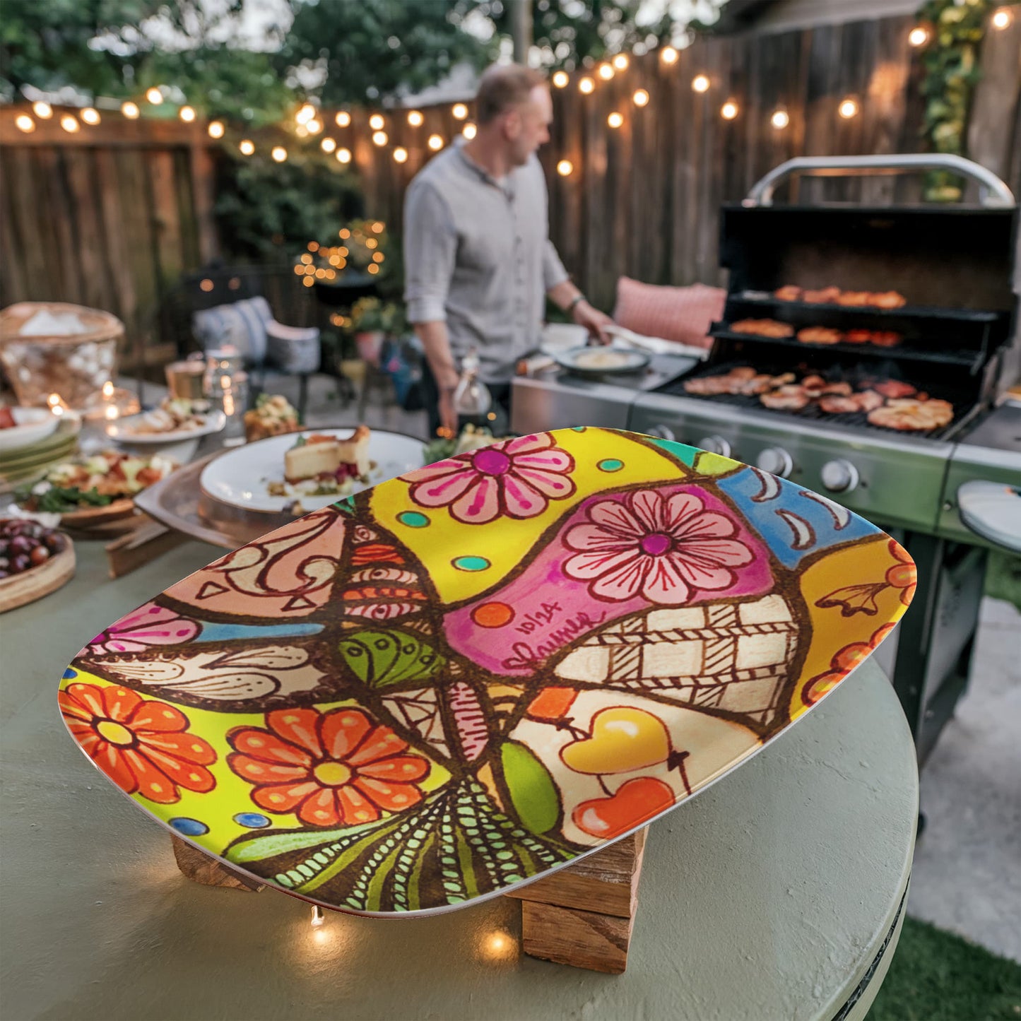 Optimism 10"x14" Platter