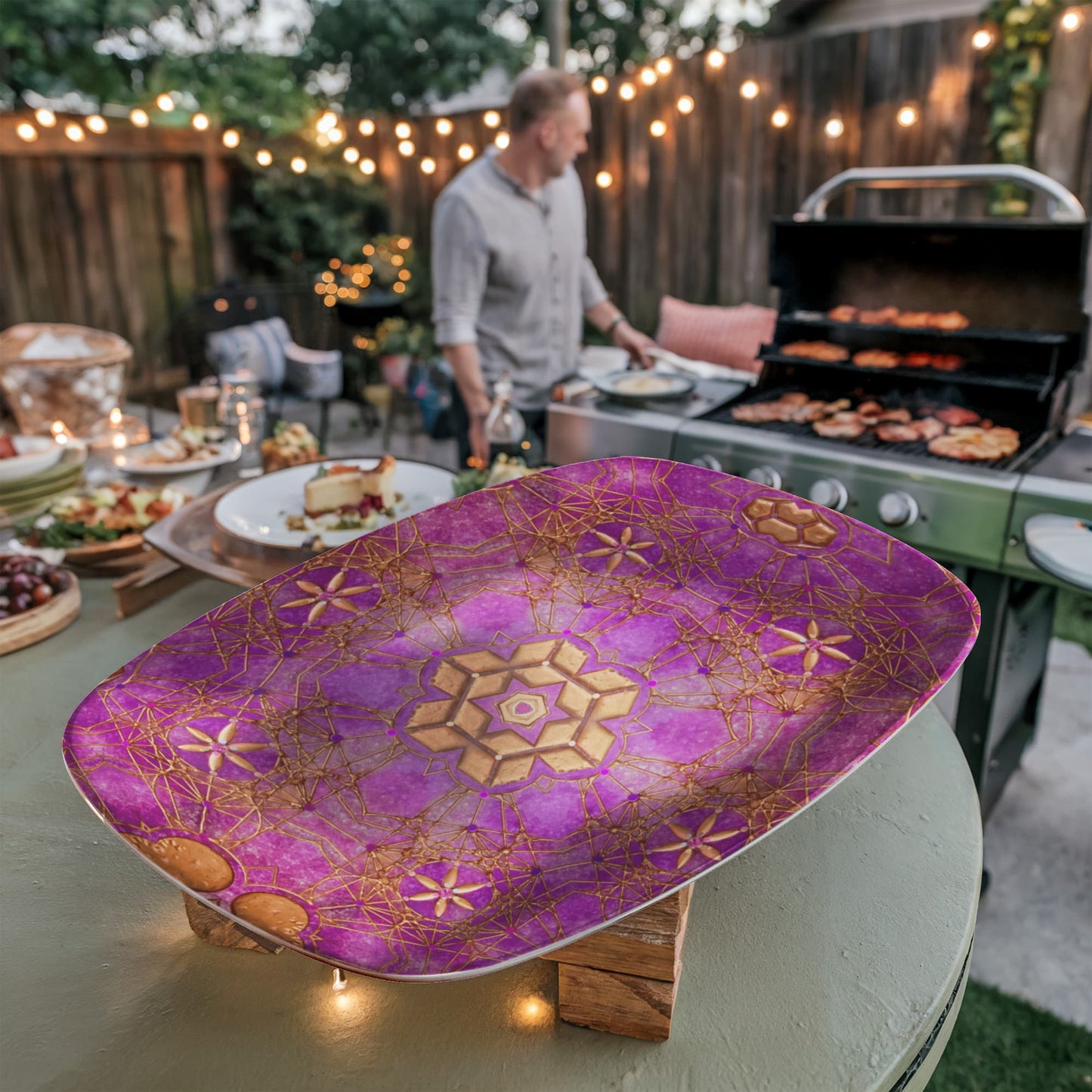 Sacred Realms 10"x14" Platter