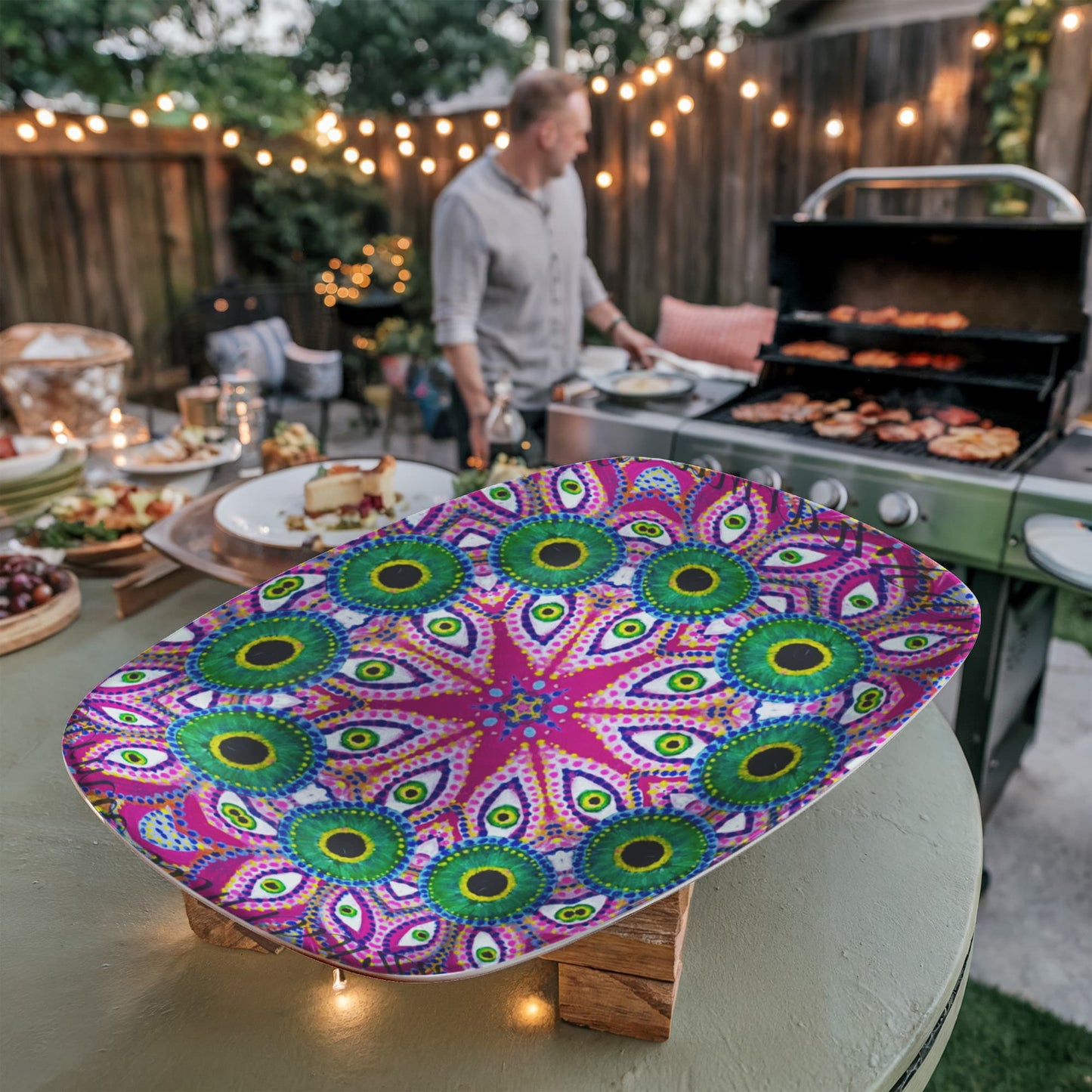 The Watchers 10"x14" Platter