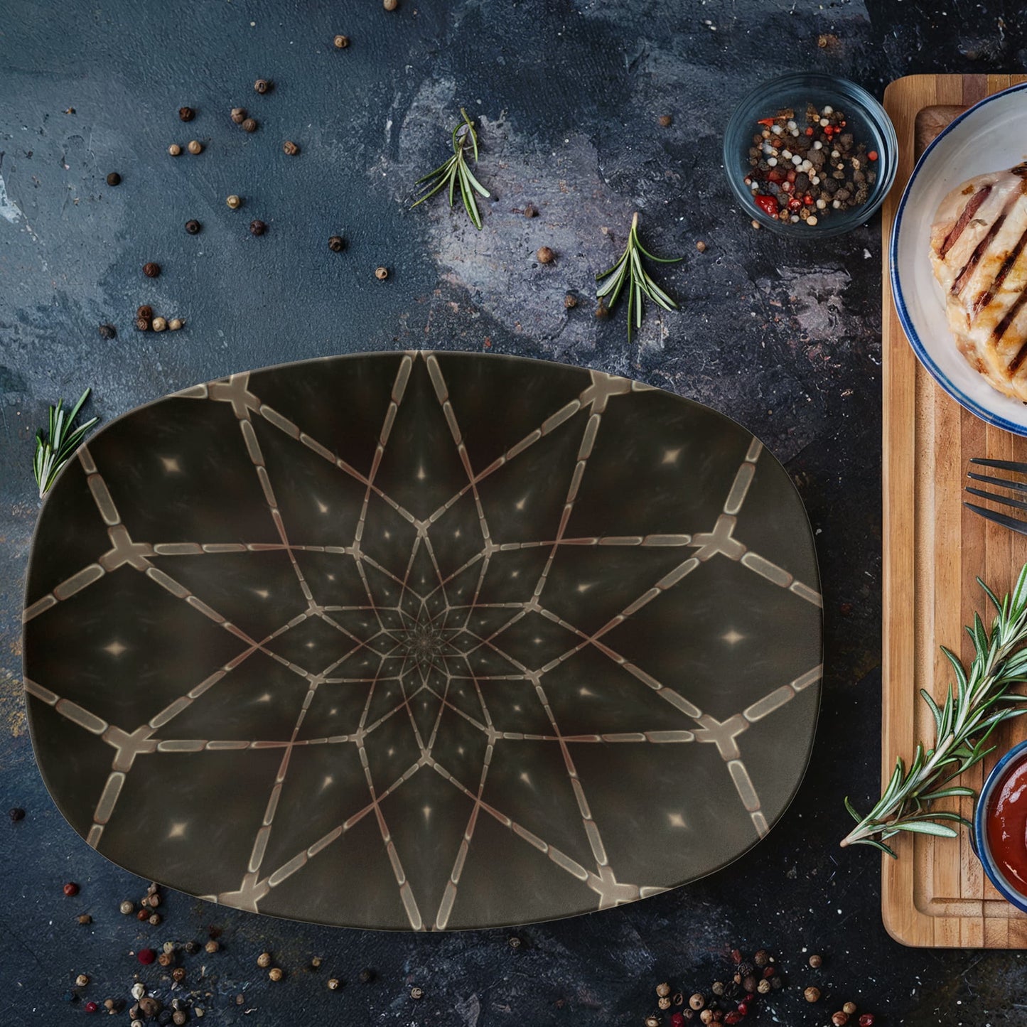 Star Net 10"x14" Platter