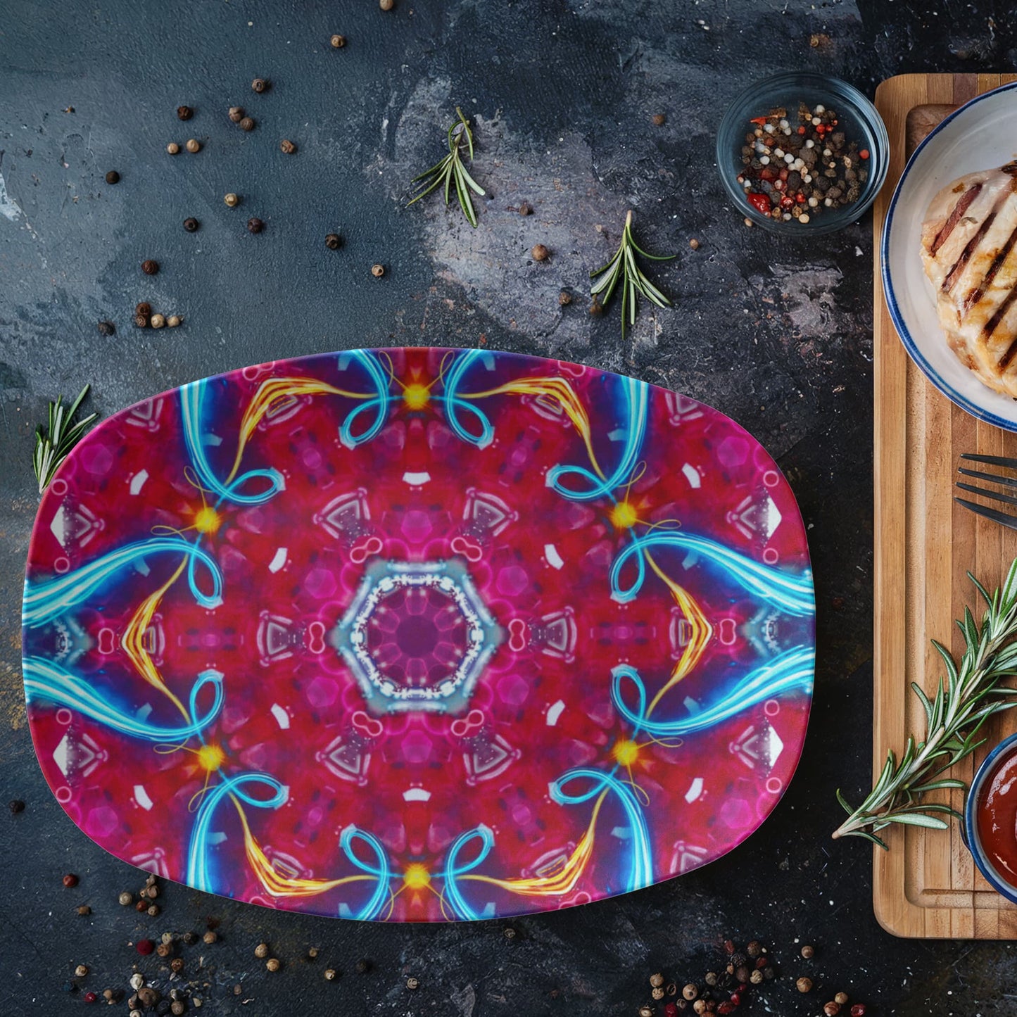 In The Zone 10"x14" Platter