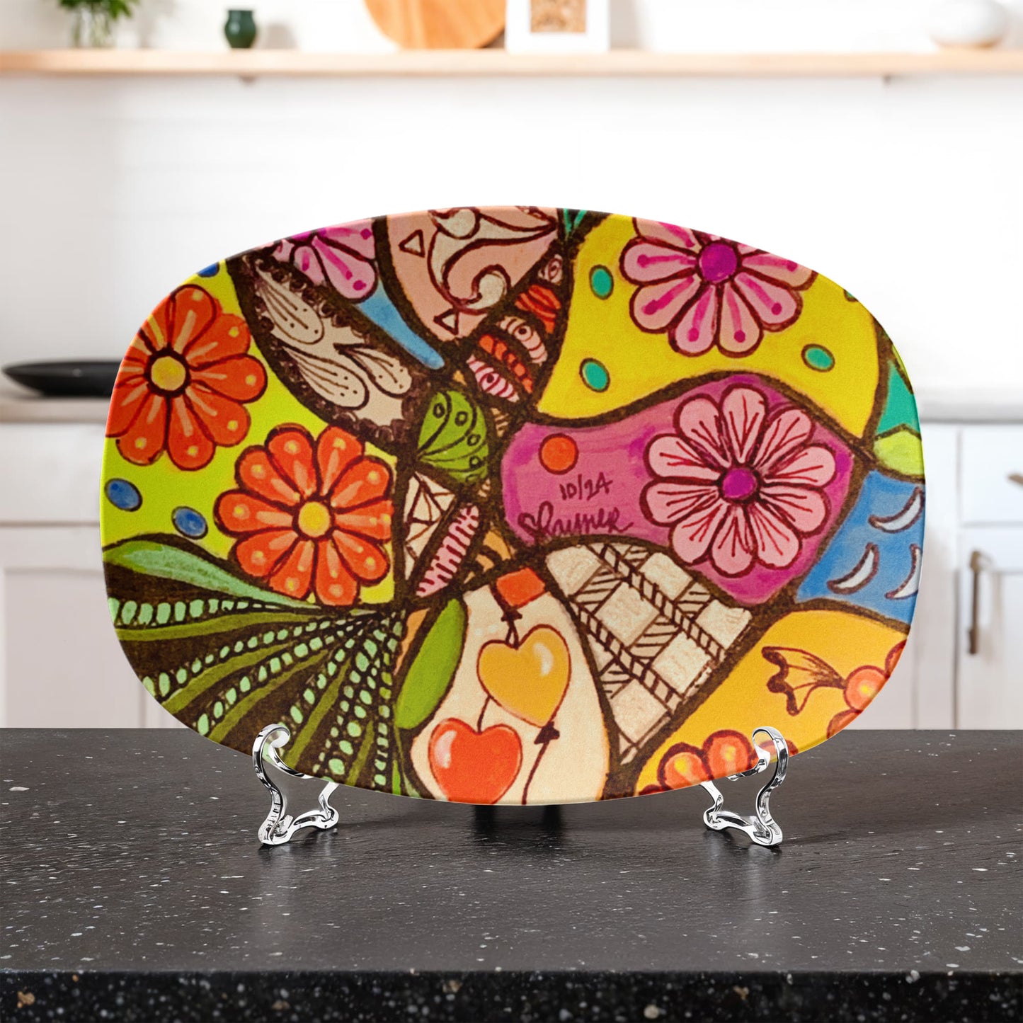 Optimism 10"x14" Platter