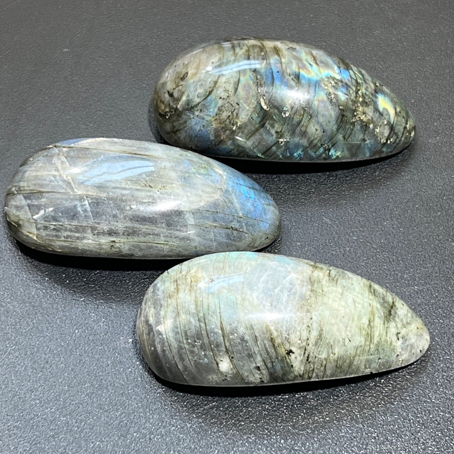 Labradorite Massage Stone Tool Polished Gemstone Carving