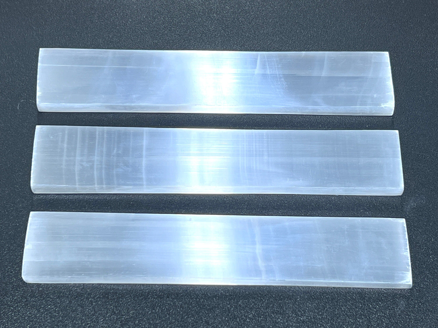 Selenite Crystal Bars Sticks (7-8 Inches) Gemstone Decor Carving Supply Wholesale