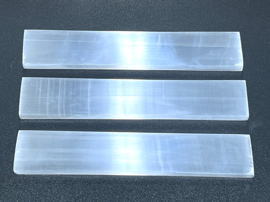 Selenite Crystal Bars Sticks (7-8 Inches) Gemstone Decor Carving Supply Wholesale