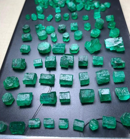 180 Carat Rich Green Facet-Grade Rough Emerald Deal