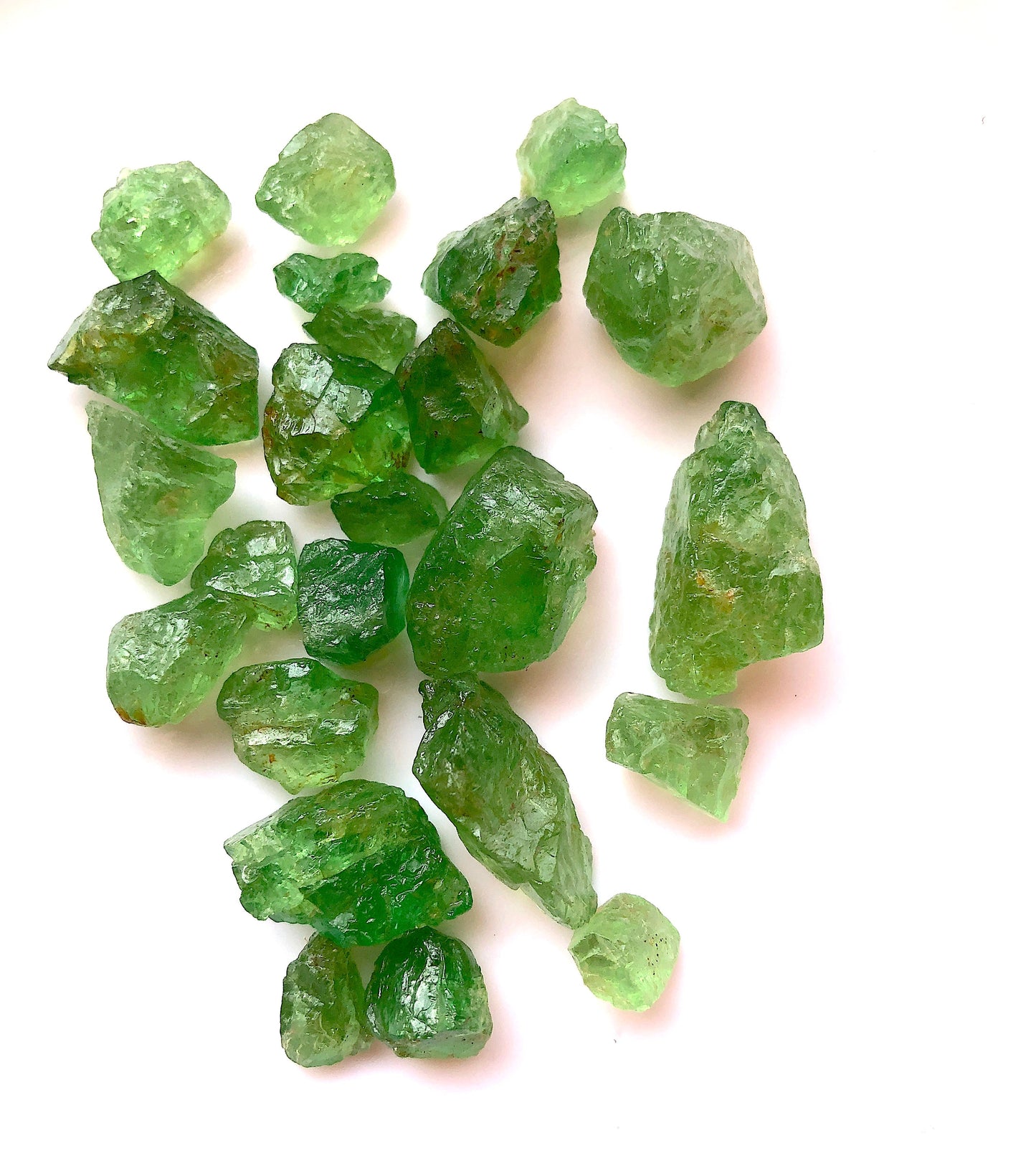 115 carats Uncut Tsavorite Rough for Cutting