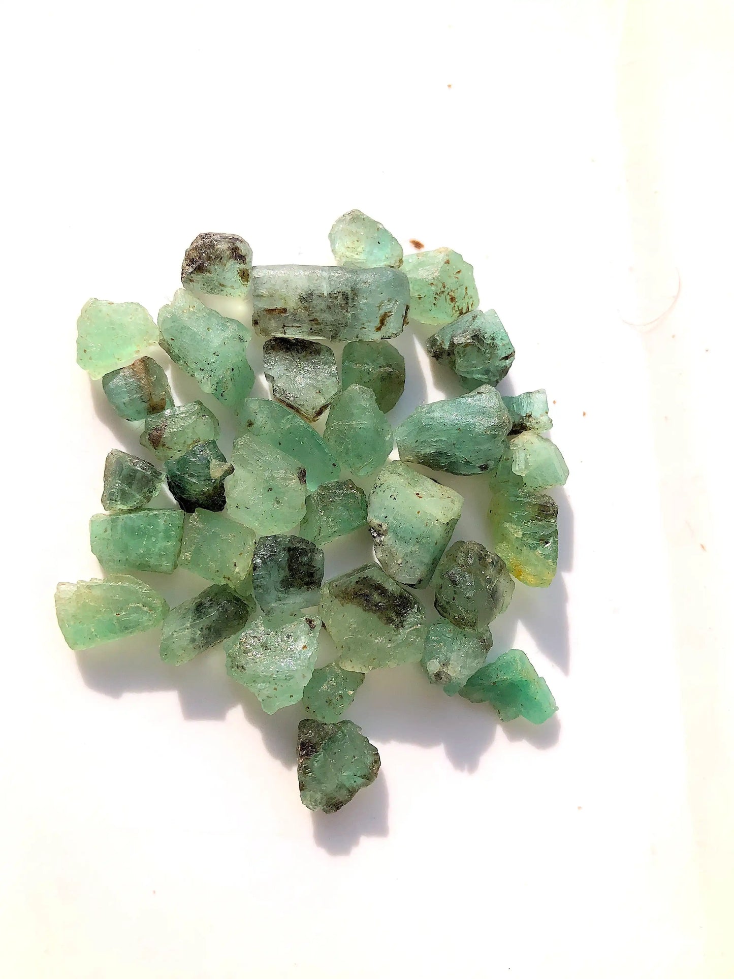 130 Carats Rough Emerald Deals from Chitral for Faceting / Cabbing