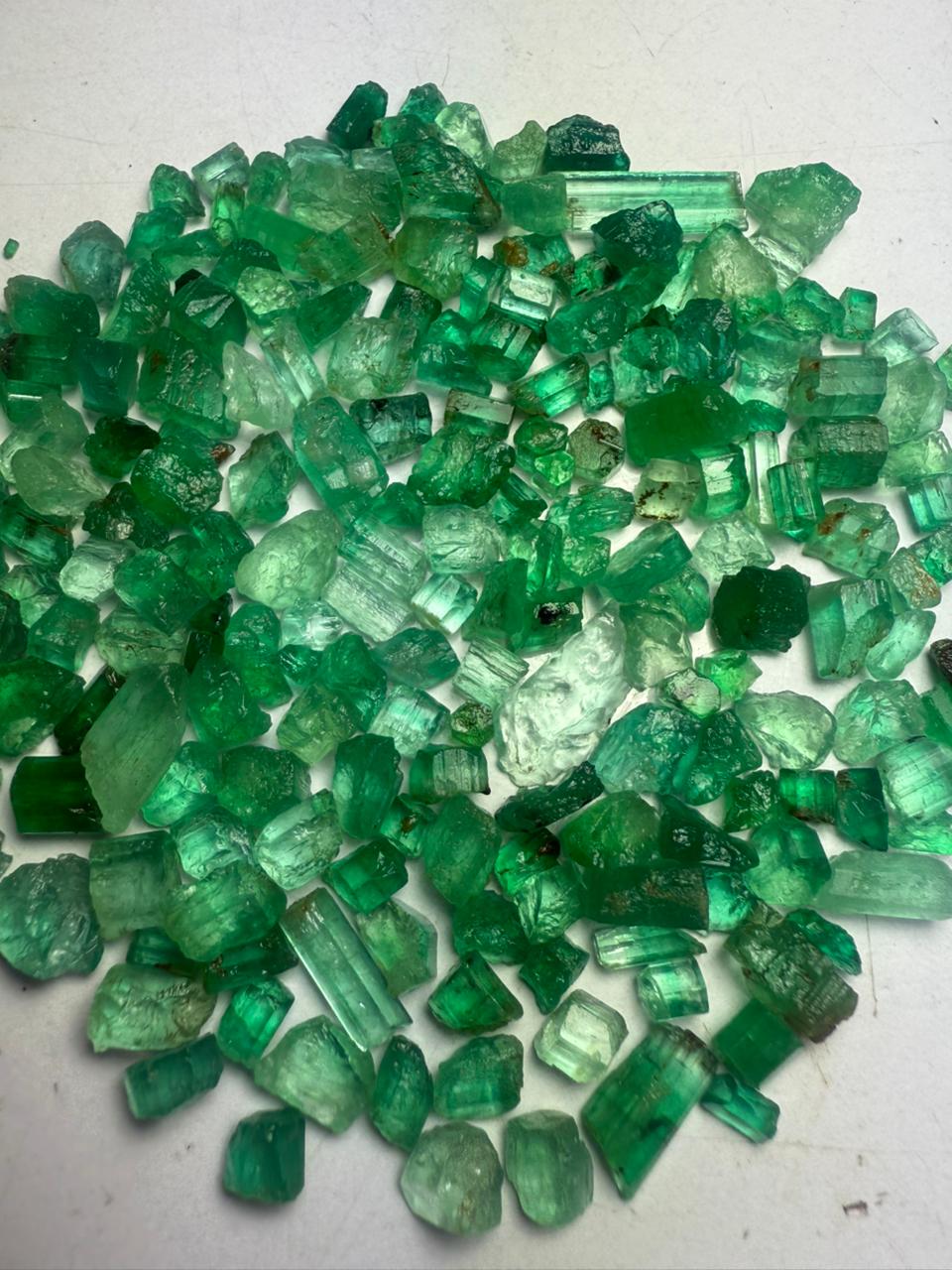 150 carats Natural Panjshir Rough Emeralds for Cutting