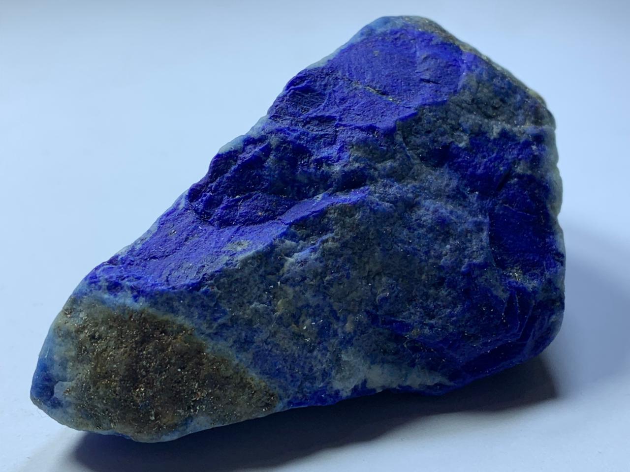 175 Gram Raw Lapis Lazuli With Golden Pyrite for Lapidary
