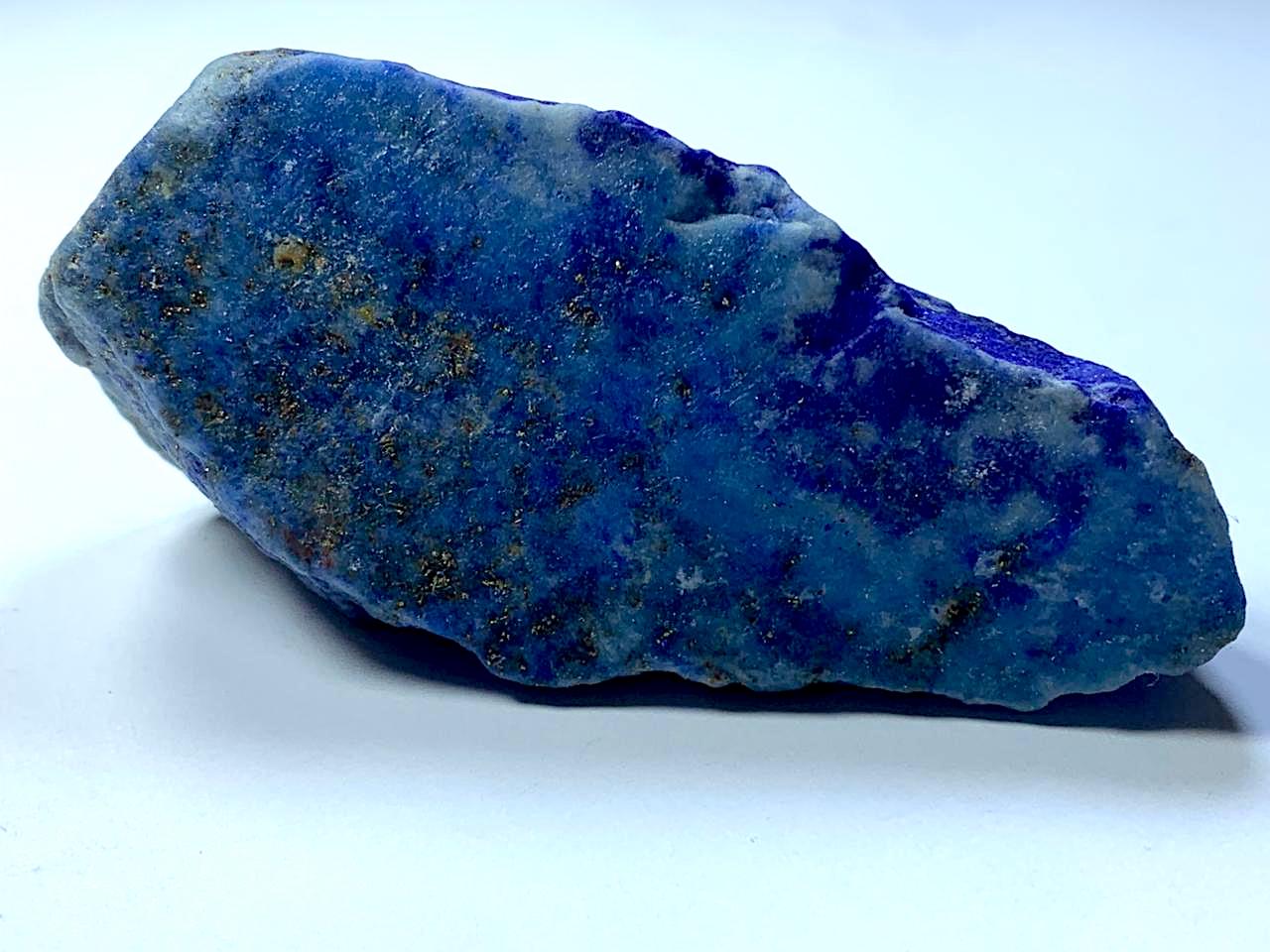 175 Gram Raw Lapis Lazuli With Golden Pyrite for Lapidary
