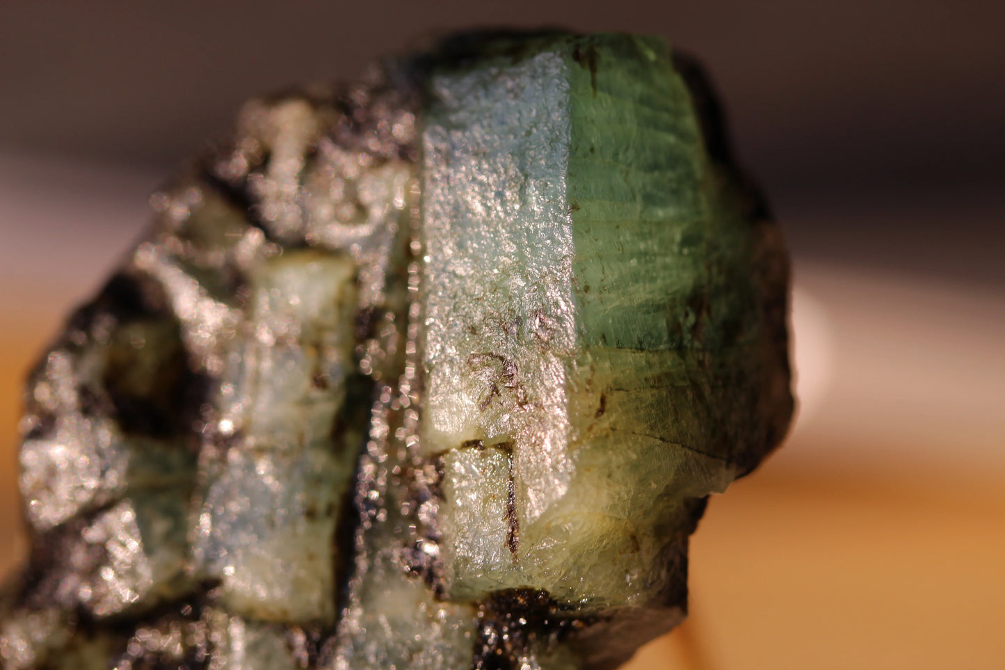 40 Grams Emerald Crystal on Matrix from Chitral Pakistan