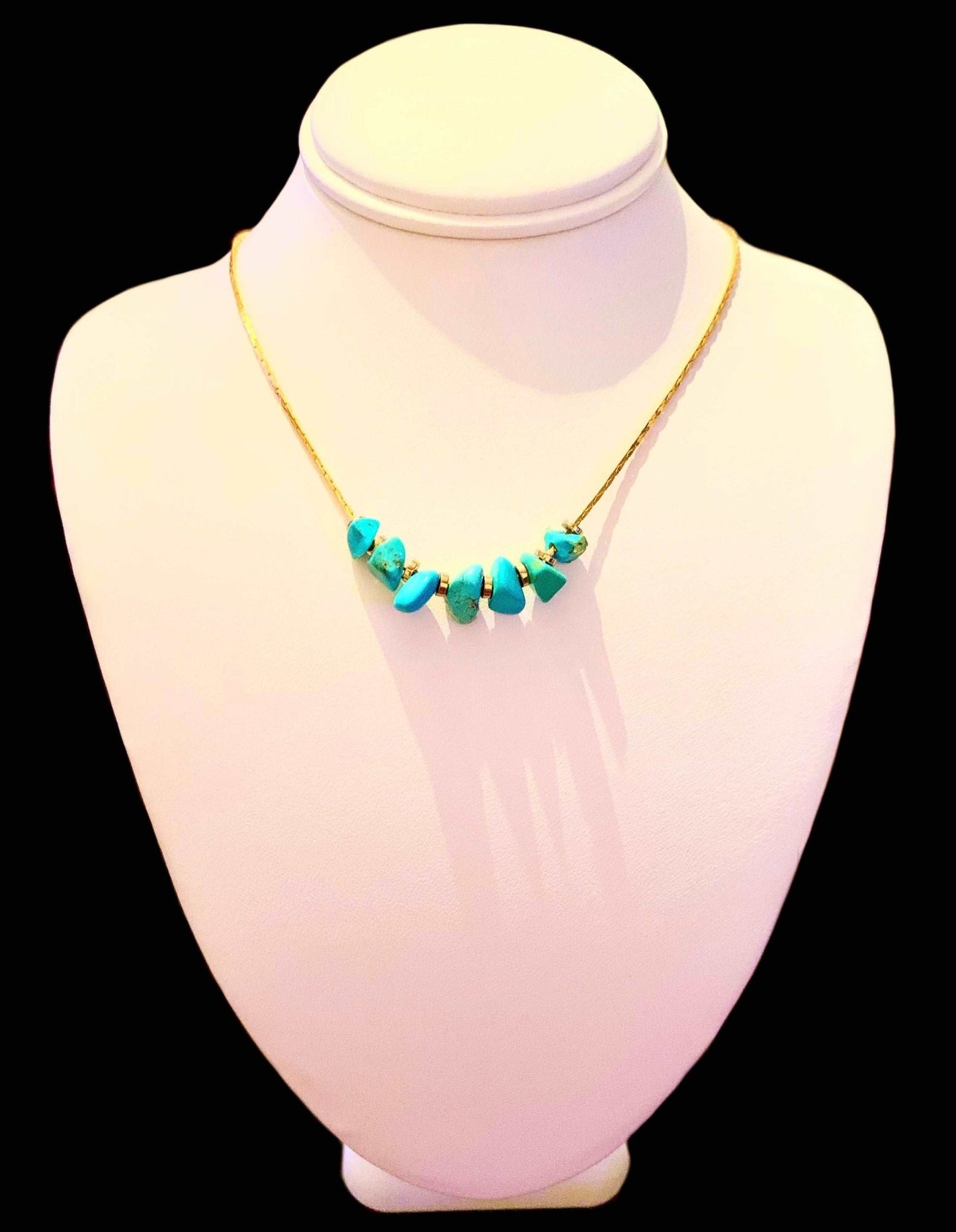 Fairuza Handmade Turquoise Necklace - Born Mystics